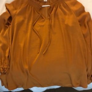 Old Navy golden blouse